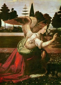 La Anunciación (detalle del ángel)